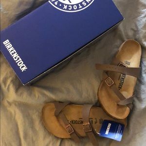 Birkenstock Mayari sandals, brown